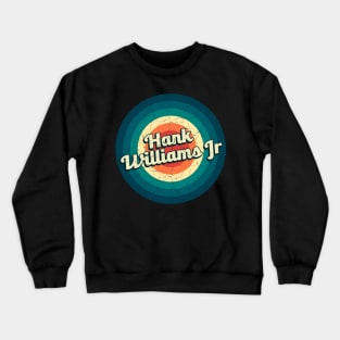 Graphic Williams Jr Name Retro Vintage Circle Crewneck Sweatshirt